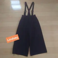Lindsey ネイビー オーバーオール