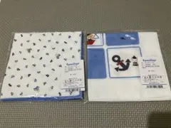 【新品】familiar ファミリアガーゼハンカチ 2枚セット