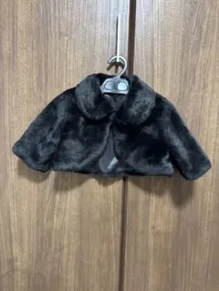 黒 ファーコート