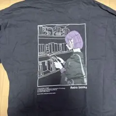 ills Tシャツ Retro books ブラック M