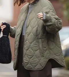 Coen キルティングジャケット