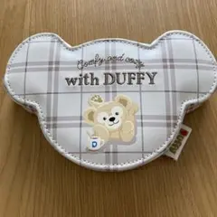 Duffy クマ型ポーチ チェック柄