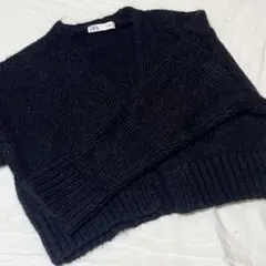 ZARA ニットカーディガン
