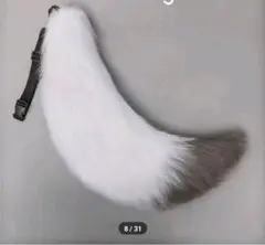 猫 キツネ 尾 アニメコスプレ 犬 ファーリーテール ウルフテール ハロウィン