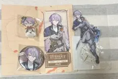 プロセカ　神代類　セカライ5th アクスタ、缶バッジ、チケット風カード　クリップ