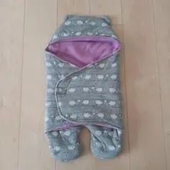 クマ耳付きおくるみ・ブランケット