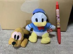 ドナルドダック・プルート ぬいぐるみセット