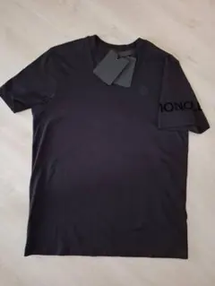 正規品◇MONCLER Tシャツ ブラック Mサイズ - メルカリ