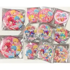 すとぷり　莉犬　ころん　さとみ　るぅと　ジェル　全員集合　等身デフォ　 缶バッジ