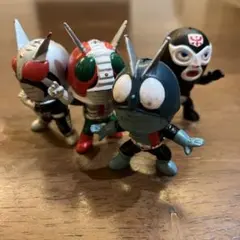 仮面ライダー ミニフィギュア 4体セット