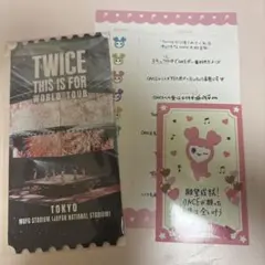 twice this is for fc会場特典　３点セット　モモ