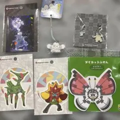 ポケモンセンター ポケモン ステッカー ストラップ チャームセットまとめ売り
