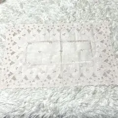 刺繍入りレース装飾テーブルランナーテーブルセンター 花柄 カットワークレース
