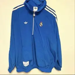 レアルマドリード ハーフジップジャケット アンセムジャケット トラックジャケット