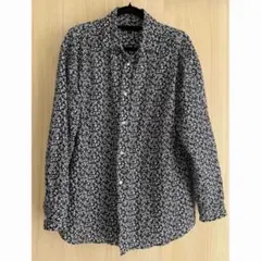 BANANA REPUBLIC 花柄 長袖シャツ Lサイズ