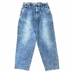 ト*8様 ビューグルボーイ ジーンズ W32 タックデニム テーパード US古着