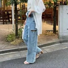 【美品】Discoat USコットンクラッシュデニムのサムネイル