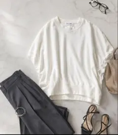 SACRA DOUBLE KNITTED CLOTH TOPのサムネイル
