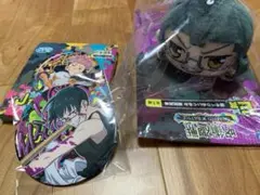 呪術廻戦 セガラッキーくじ 寝そべり ぬいぐるみ 缶バッジ 禪院真希