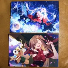 超かぐや姫 特典 イラストポストカード 3枚セット ヤチヨ かぐや