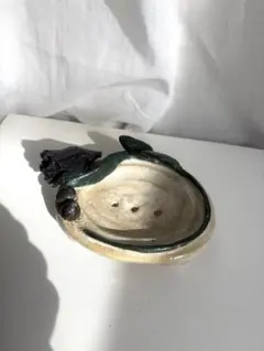 陶器　石鹸置き　小物起きのサムネイル