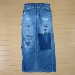 40~50s pointer denim painter pants WWⅡ - メルカリ