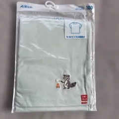 UNIQLO エアリズム Tシャツ 100cm ライトグリーン