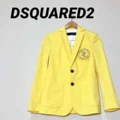 N37−4◯ DSQUARED2 テーラードジャケット 黄色