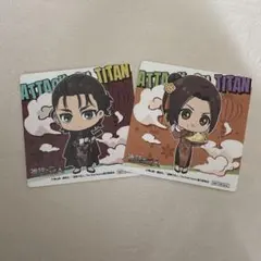 進撃の巨人 GiGO コラボ コースター エレン・イェーガー サシャ・ブラウス