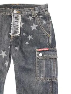 HYSTERIC GLAMOUR 星柄 デニムパンツ カーゴのサムネイル