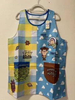 【新品未使用】 トイストーリー　キャラクターエプロン 保育士 介護士