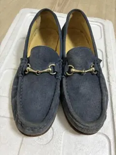 マ*ン様 【レアカラー】スエード ビットローファー