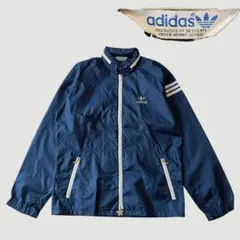 デサント製　アディダス　adidas vintage 古着　ナイロンジャケットのサムネイル
