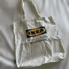 IKEA トートバッグ キャンバス ホワイトのサムネイル