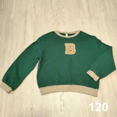 アプレレクール トレーナー アルファベット 男の子 120