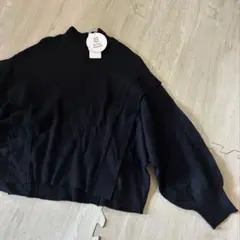 新品未使用⭐︎アーバンリサーチセンスオブプレイスデザインハイネックセーターブラック