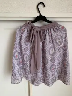 アクシーズファム　パープルスカート