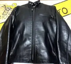 中古 Schott 141 シングルライダース ジャケット schott ショット シングルライダース 141 ライナー付き レザー