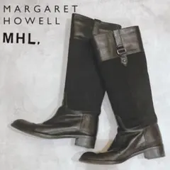 美品 MARGARET HOWELL idea ブーツ スエード レザー　２４