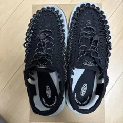 木*兎様 KEEN ブラックスポーツサンダル - メルカリ
