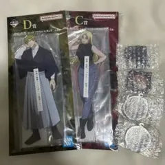 呪術廻戦　禪院直哉　九十九由基　ビッグアクリルスタンド 2個セット バッジ付き