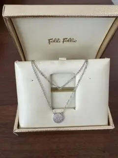 Folli Follie ネックレス 2連風 シルバーカラー