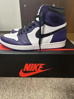 NIKE Air Jordan 1 パープル/ホワイト