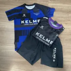 KELME プラクティスシャツ 長袖半袖上下セット150のサムネイル