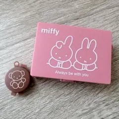 ミッフィー　miffy 印鑑ケース　朱肉付き