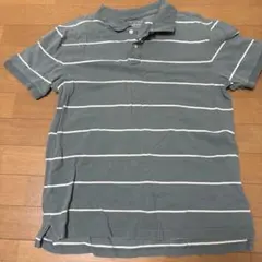 J.CREW ポロシャツ ボーダー グレー Sのサムネイル