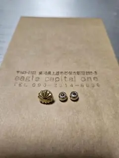 イーグルキャピタルワン　ギザコンチョ　オリジナルビーズ　シルバービーズ　ゴローズ