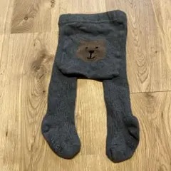 Baby GAP ベビータイツ 0-12M クマ　グレー
