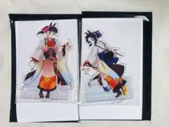 鬼滅の刃　午年　アクリルスタンド　胡蝶しのぶ　栗花落カナヲ