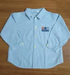 ファミリア　ブラウス　シャツ　 Tシャツ　フォーマル　チェック　ファミちゃん